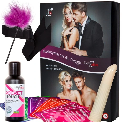 LOVESTIM NOWOCZESNA EKSKLUZYWNA GRA Z GADŻETAMI DL