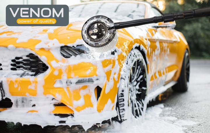 MYJKA CIŚNIENIOWA 2000W 230BAR ALUMINIOWA POMPA SZCZOTKA T-RACER WĄŻ