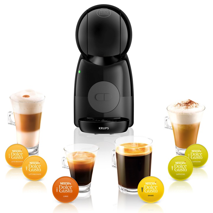 PICCOLO XS Ekspres do Kawy KP1A3B KRUPS NESCAFÉ Dolce Gusto CZARNY ECO