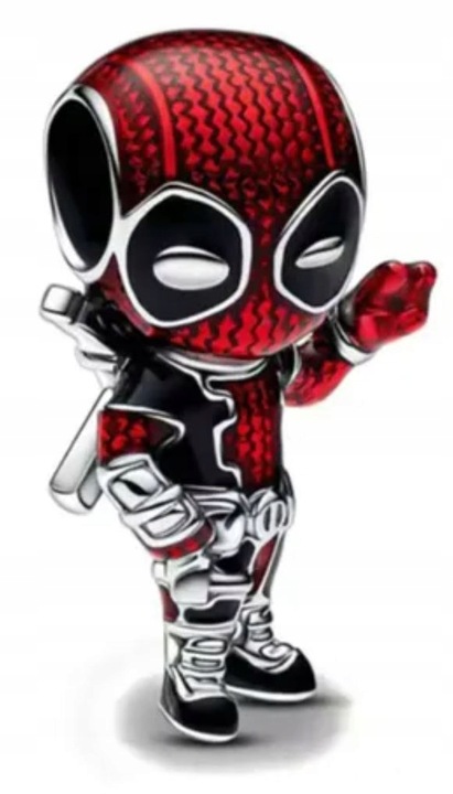 Charms Deadpool Marvel srebro 925 GRATIS