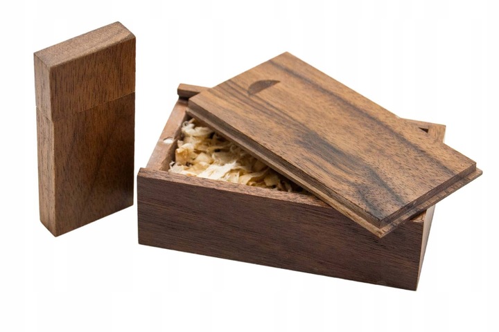 Pendrive drewniane USB 16 GB + pudełko + GRAWER