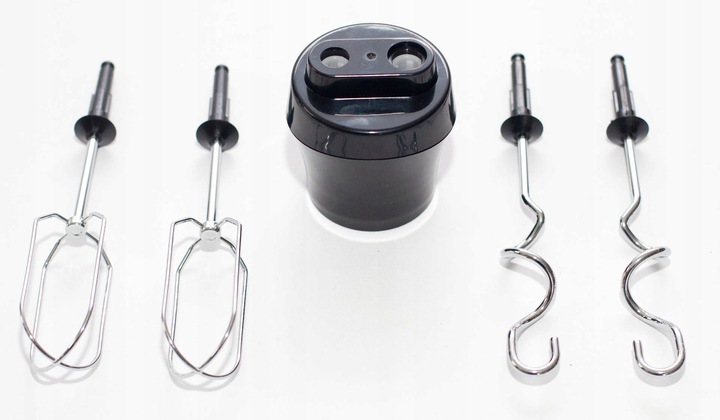 Blender ręczny robot kuchenny 1400W metalowy mikser, trzepaczki