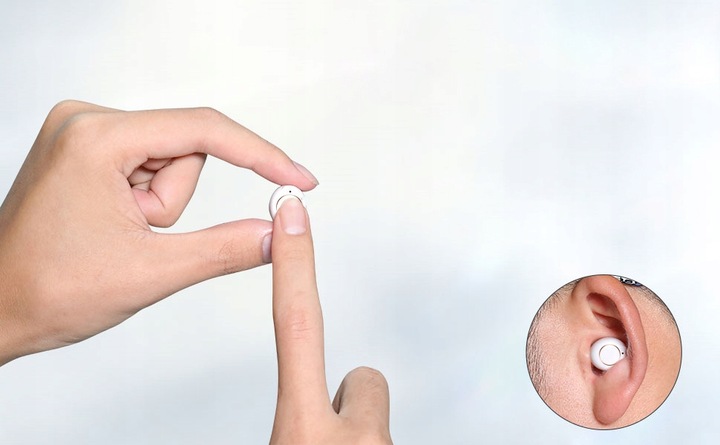 APARAT SŁUCHOWY AKUMULATOR 2 w 1 DOUSZNY WZMACNIACZ SŁUCHU LANDMED