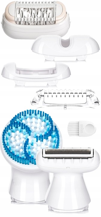 DEPILATOR BRAUN Silk-epil 9 Flex 360° 3D Wet&Dry SensoSmart + GOLARKA