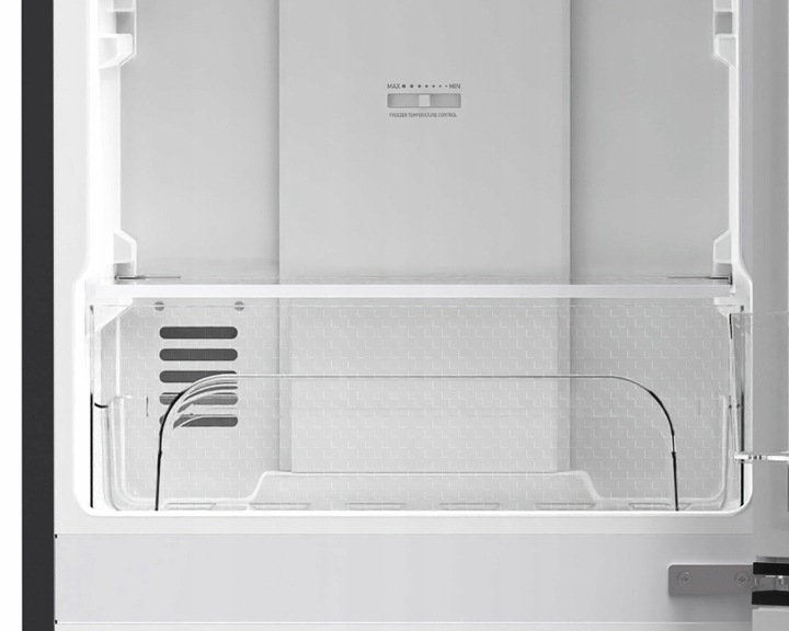 Lodówka No Frost 175cm 225L Smith&Brown SFBF-532-BE3 Czarna WĄSKA