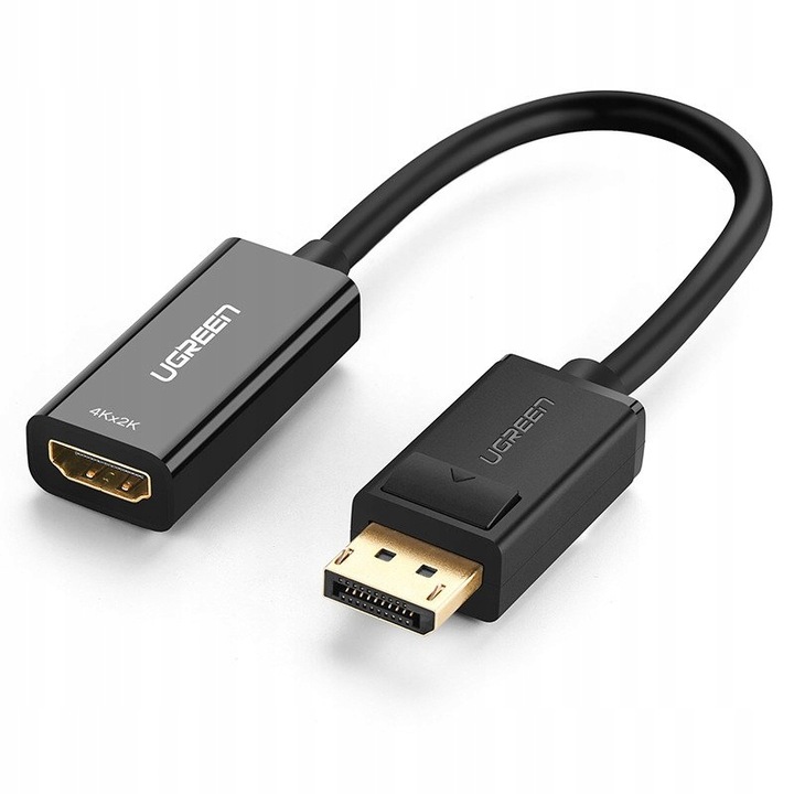 UGREEN Adapter Przejściówka DP Displayport Do HDMI UHD Full HD 60Hz 4K 25cm