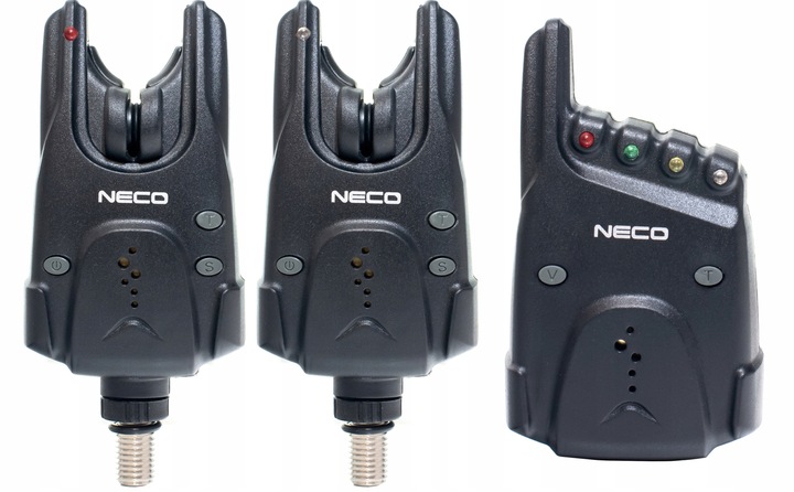 Zestaw sygnalizatorów brań Centralka 2+1 NECO