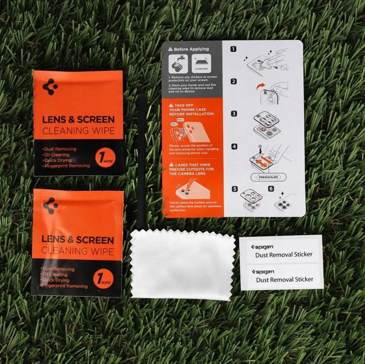 2 X OSŁONA APARATU SPIGEN OPTIK.TR " EZ FIT " CAMERA PROTECTOR IPHONE 14 PR