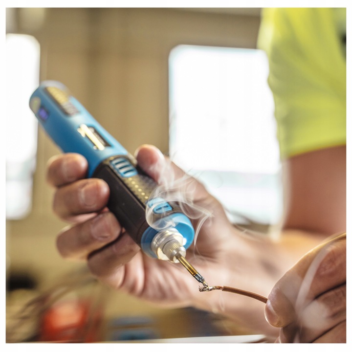 LUTOWNICA BEZPRZEWODOWA AKUMULATOROWA 4V 450°C PRECYZYJNA