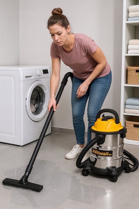 Odkurzacz przemysłowy bezworkowy 2.0 RVS-01 sucho mokro do popiołu