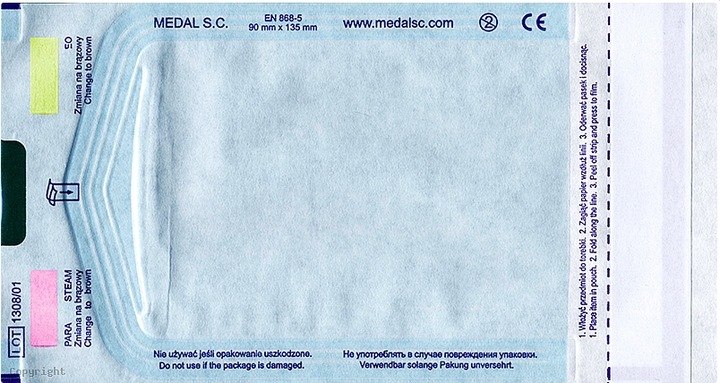 TOREBKI DO STERYLIZACJI AUTOKLAWU PAKIETY 90 x 135