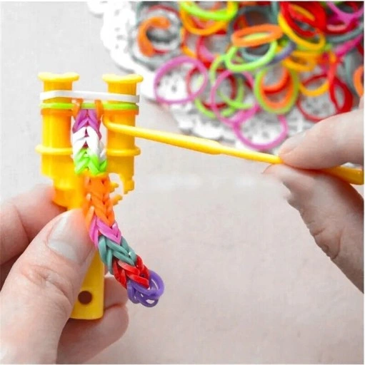 Gumki do robienia BRANSOLETEK DUŻU zestaw 4400+el XXL PREZENT