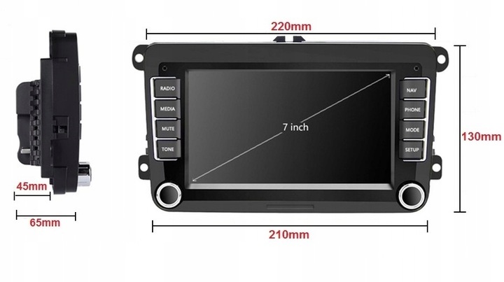 RADIO ANDROID 15 VW PASSAT B6 B7 GOLF 5 V 6 VI TIGUAN TOURAN T5 T6