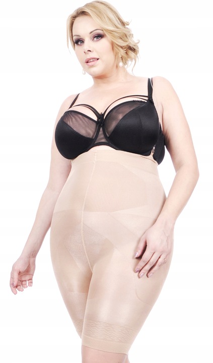 Orirose WYSOKIE Majtki mocno WYSZCZUPLAJĄCE brzuch MODELUJĄCE talię uda