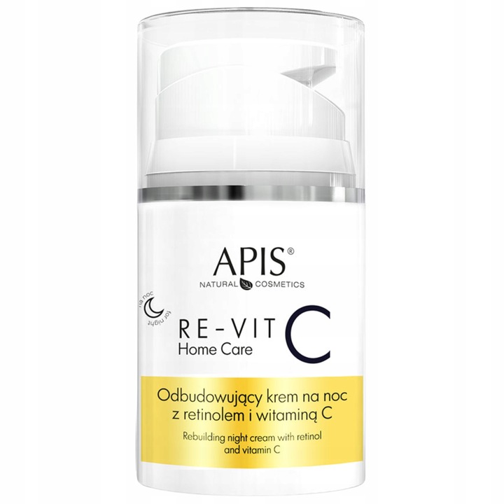 APIS Re-Vit C Odbudowujący krem na noc z retinolem i witaminą C 50ml