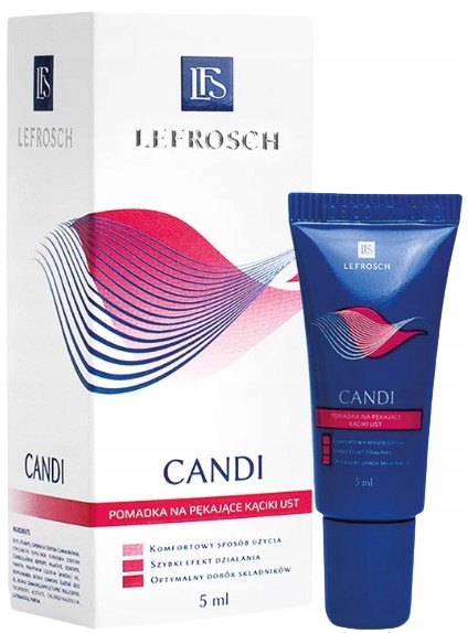LEFROSCH CANDI pomadka do ust na pękające usta 5 ml
