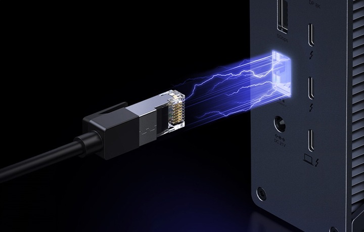UGREEN Stacja Dokująca Hub 4x USB USB-C RJ45 SD/TF Aux Thunderbolt PD 90W