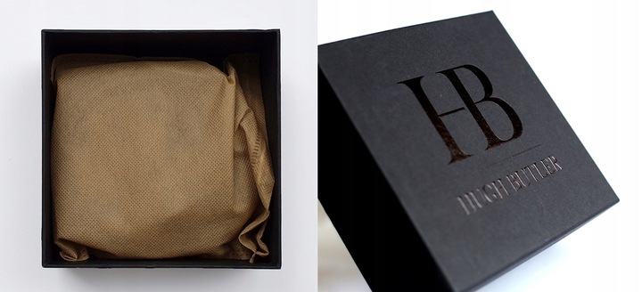 DWUSTRONNY SKÓRZANY PASEK DO SPODNI PASEK MĘSKI DO SPODNI Hugh Butler