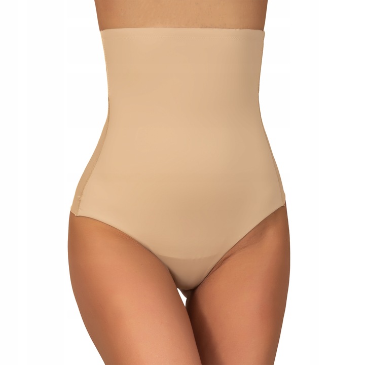 Wyszczuplające majtki STRINGI modelujące BRZUCH wysoki stan KORYGUJĄCE