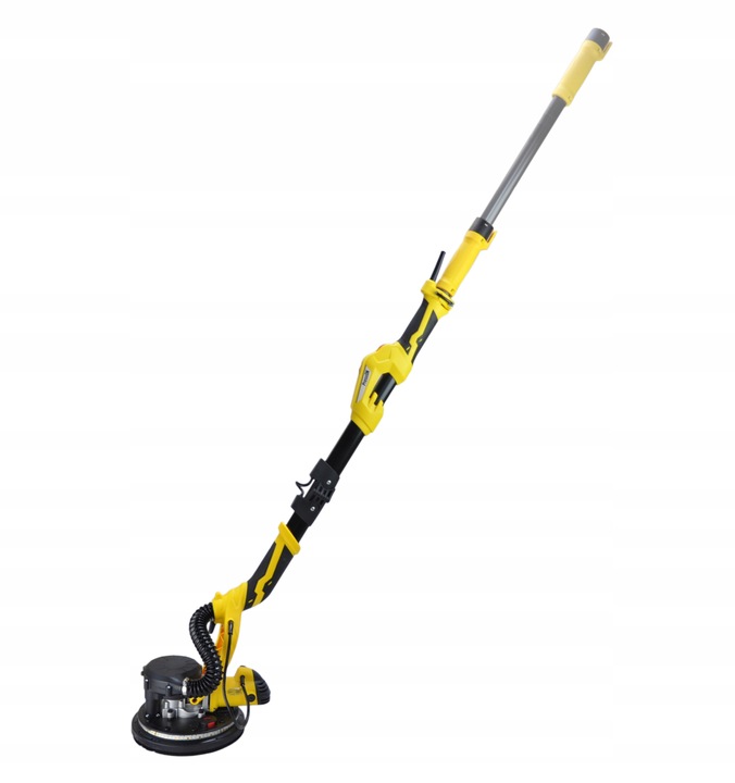 Szlifierka do Gipsu Gładzi Tynku Ścian Sufitów Bezpyłowa Żyrafa LED