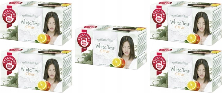 Teekanne herbata biała Citrus Cytryna Mango 100T