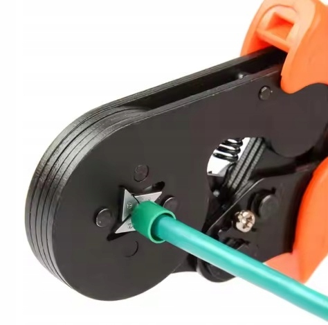 ZACISKARKA DO TULEJEK ŚCIĄGACZ IZOLACJI PRASKA DO KABLI + TULEJKI