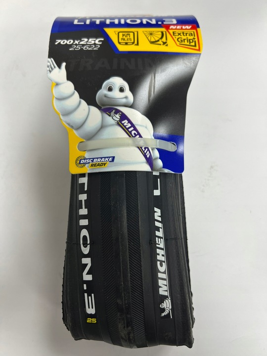 Opona rowerowa Michelin LITHION 3 700x25C (25-622) 3x60 TPI Zwijana