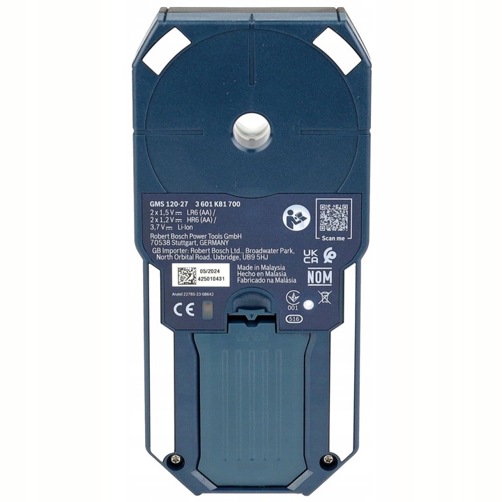 CYFROWY WYKRYWACZ METALI i PRZEWODÓW GMS 120-27 BOSCH