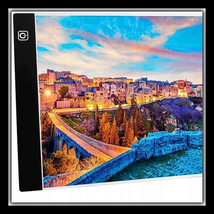 TABLET GRAFICZNY TABLICA DZIECI RYSOWANIA DESKA KREŚLARSKA LED+5 GRATISÓW