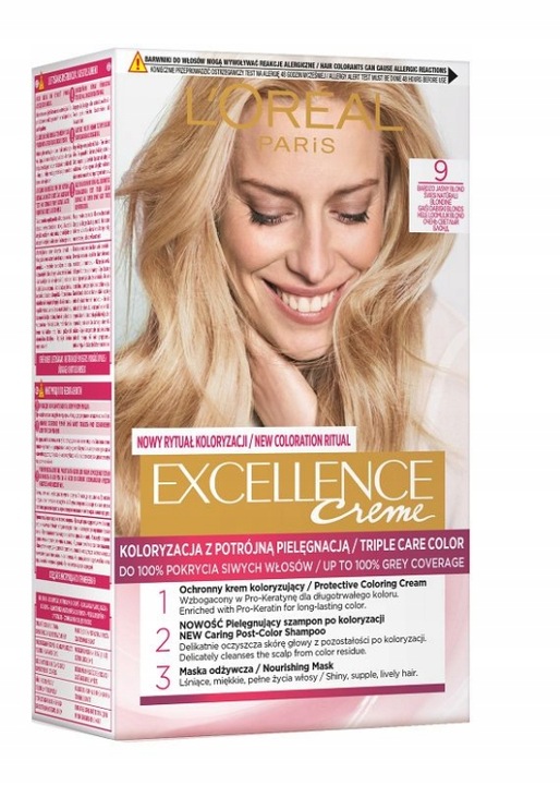 L'Oreal Excellence Farba Do Włosów 9
