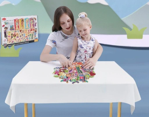 MAGNETYCZNA GRA UBIERANKA UKŁADANKA PUZZLE MONTESSORI