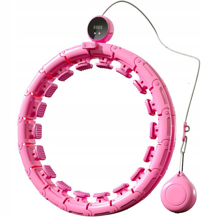 HULA HOP ODCHUDZAJĄCY SMART Z LICZNIKIEM I OBCIĄŻENIEM HULAHOP ODCHUDZAJĄCE