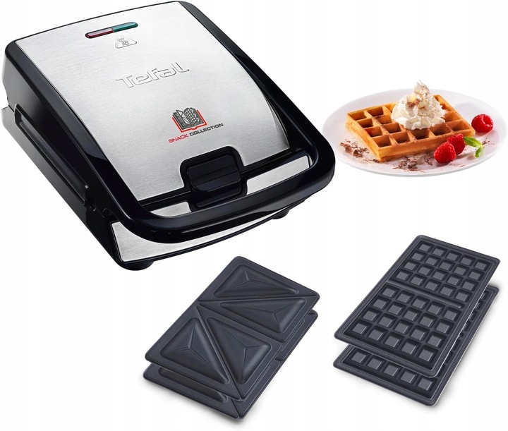 OPIEKACZ TOSTER GOFROWNICA TEFAL SW852D12 700W Snack Collection