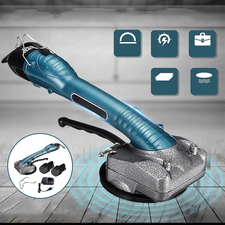 PRZYSSAWKA WIBRUJĄCA ELEKTRONARZĘDZIE DO UKŁADANIA PŁYTEK POZIOMOWANIA