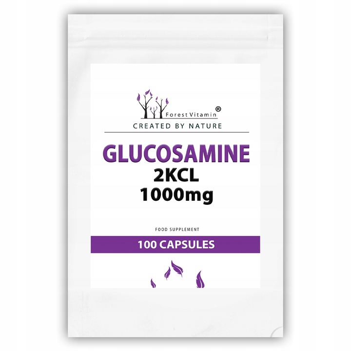 GLUKOZAMINA 2KCL 1000mg 100 KAPSUŁEK STAWY MOCNA