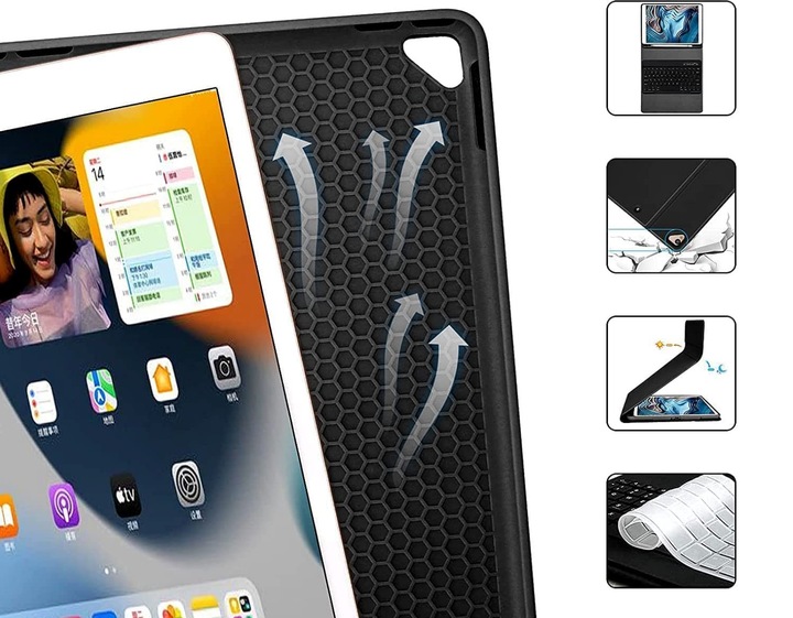 ETUI i KLAWIATURA do APPLE IPAD 10.2 9 GENERACJA