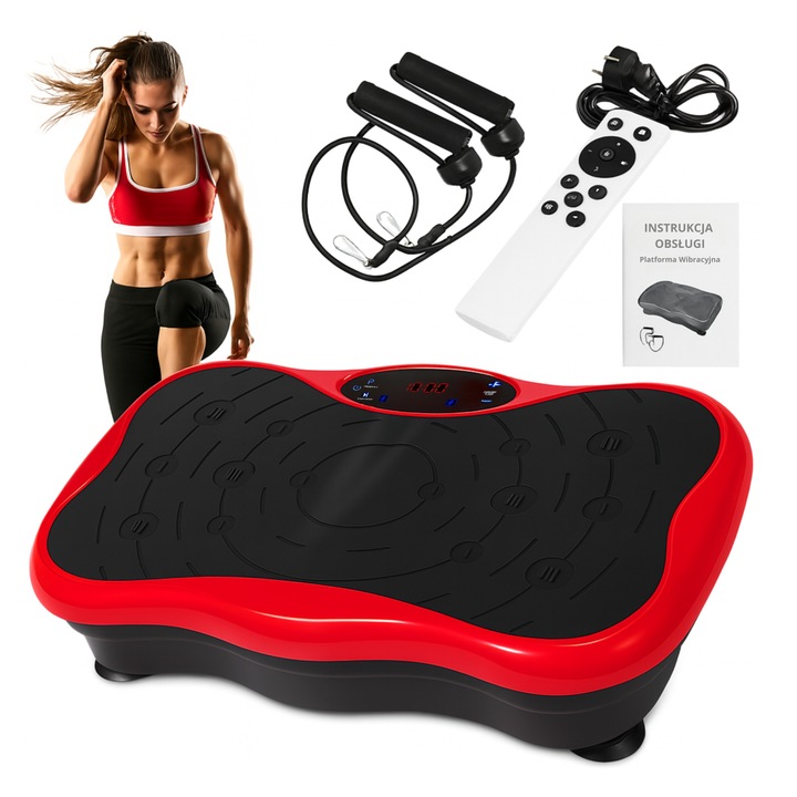 PLATFORMA WIBRACYJNA WIBRUJĄCA TRENINGOWA MASAŻER CAŁEGO CIAŁA VIBRO