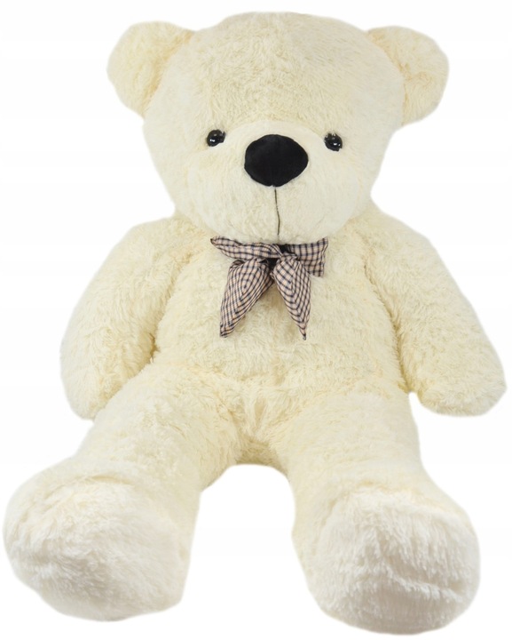 DUŻY MIŚ WIELKI PLUSZOWY OGROMNY PLUSZAK GIGANT 130cm PREZENT