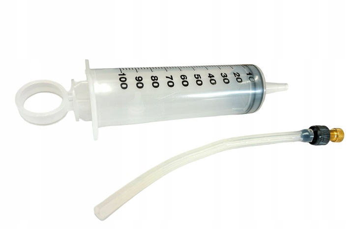 Strzykawka Duża Do Mleka Do Opon I Dętek Rowerowych NRG 100ml