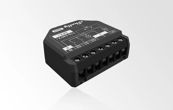 SHELLY1 2PM GEN3 INTELIGENTNY STEROWNIK OŚWIETLENIA ZDALNE STEROWANIE