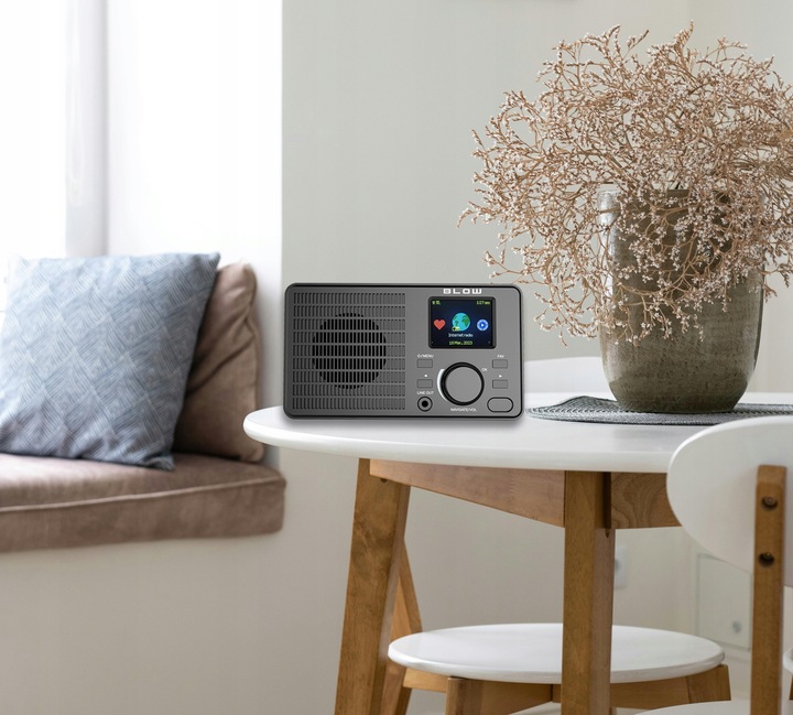 RADIO INTERNETOWE KUCHENNE SIECIOWE FM BLUETOOTH WIFI LCD RDS ALARM