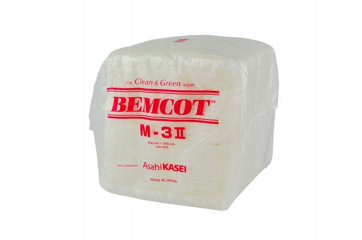 Ściereczki bezpyłowe Antystatyczne BEMCOT Czysty ekran LCD OLED 100 szt.