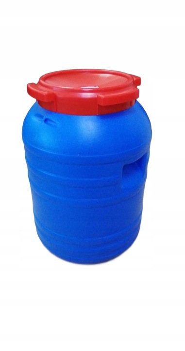 Beczka spożywcza do kiszenia 30L - wielofunkcyjny pojemnik niebieski