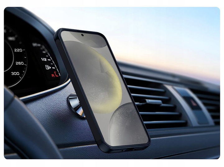 Etui do Samsung S24 do MagSafe MATT CASE WZMACNIANE Szkło 5D PREMIUM