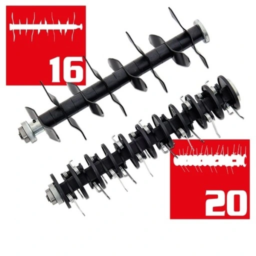 AERATOR WERTYKULATOR ELEKTRYCZNY DO TRAWY HECHT1420 2W1 MOC 1500W DWA WAŁKI