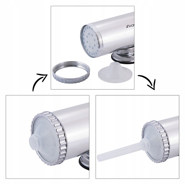 NADZIEWARKA DO KIEŁBAS 2,5 kg MASZYNKA Lewarek DO KIEŁBASY SZPRYCA KAMILLE