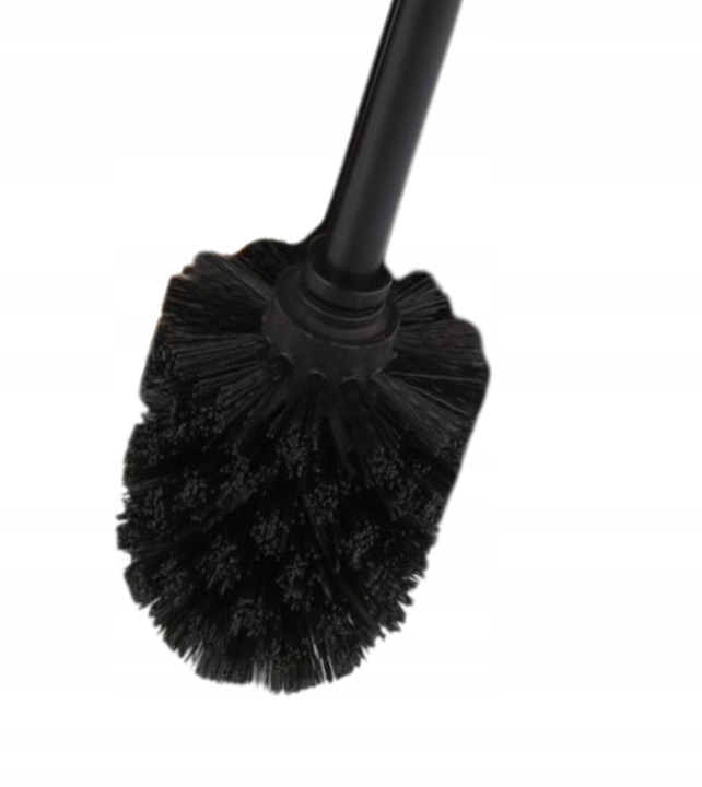 Stojak na papier toaletowy z uchwytem i szczotka do WC czarny loft