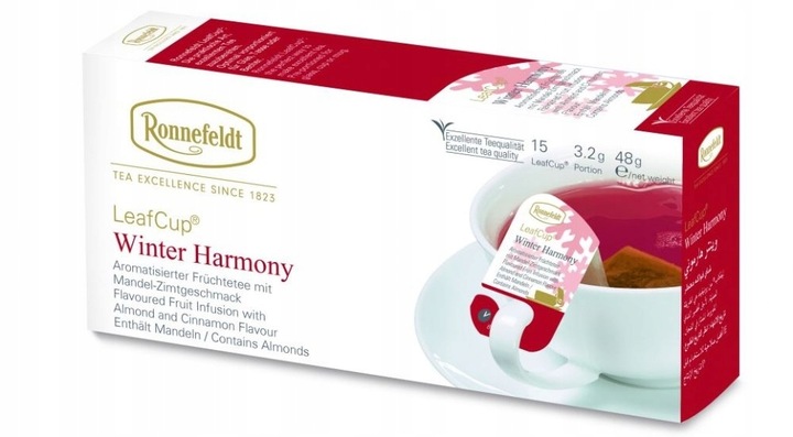 Herbata owocowa Ronnefeldt Winter Harmony rozgrzewajaca 15x3,2g
