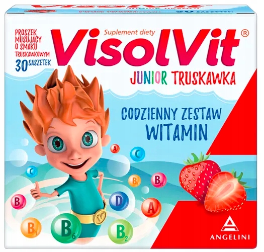 Visolvit Junior Truskawka 30 saszetek