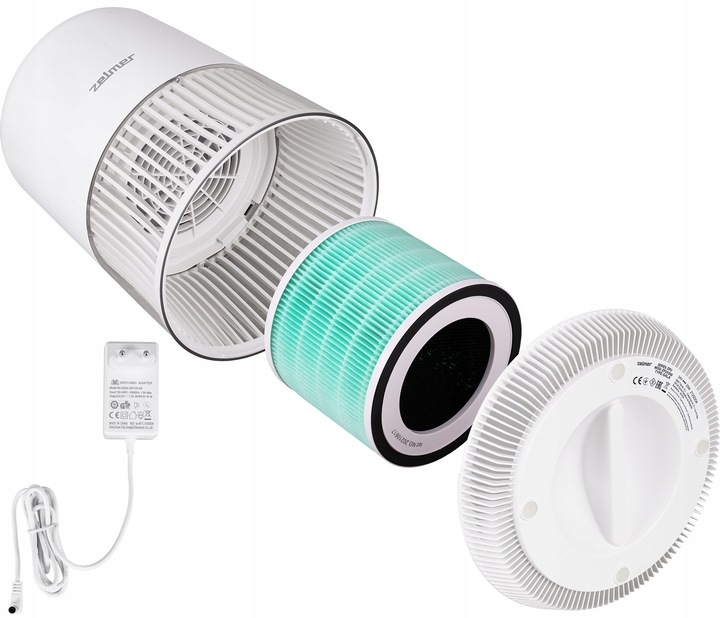 OCZYSZCZACZ POWIETRZA ZELMER JONIZACJA DLA ALERGIKÓW PURIFIER JONIZATOR